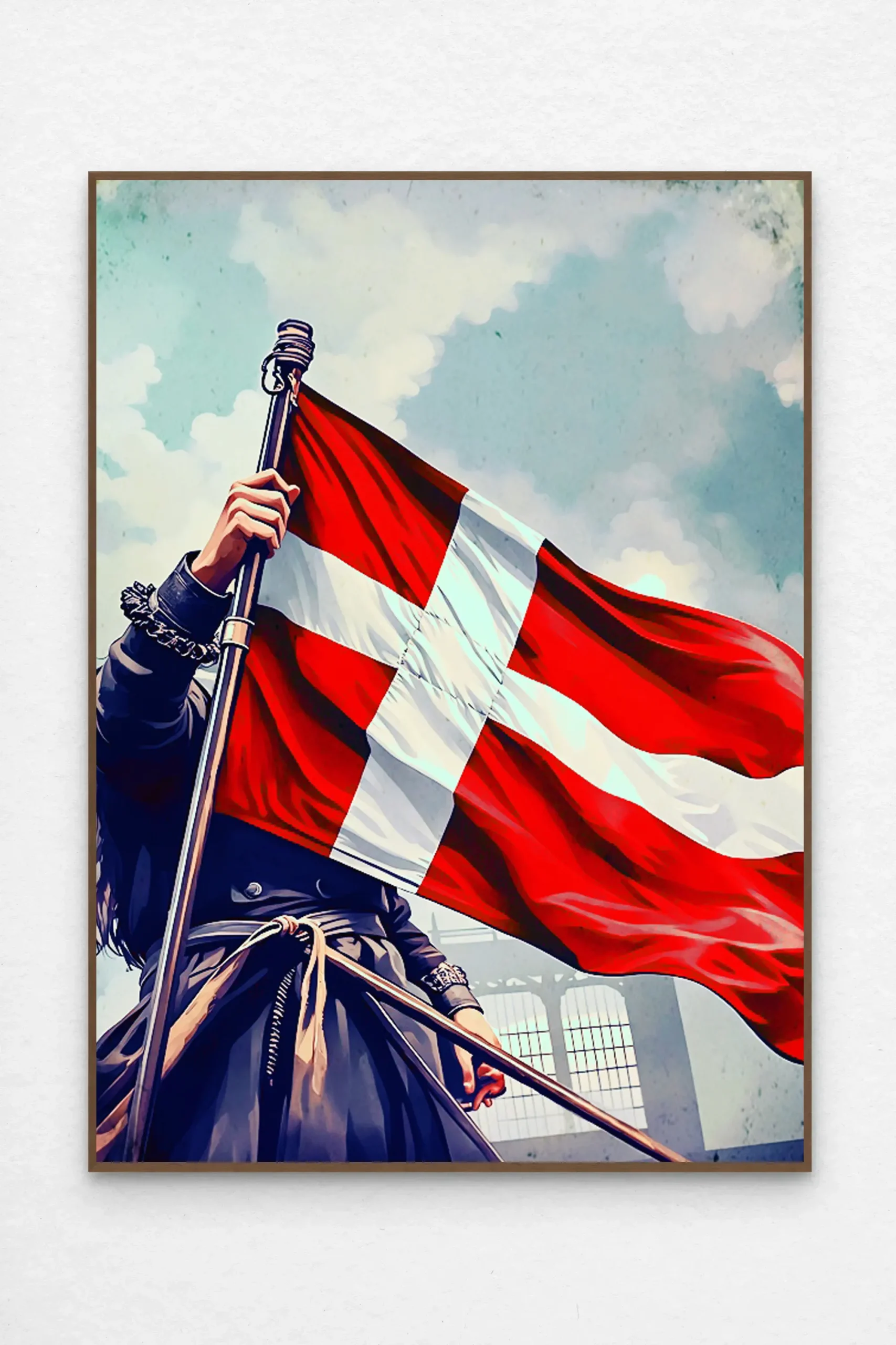 DKFLAG Dannebrog | Dansk plakat