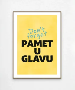 PAMET U GLAVU